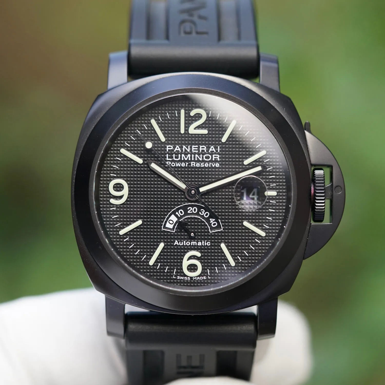 Panerai Luminor PAM028 44mm Stainless steel Black 6