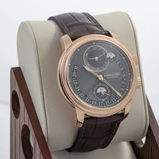 Parmigiani Fleurier Toric Hémisphères Rétrograde PFC493-1000200-HA1242 43mm Rose gold Gray