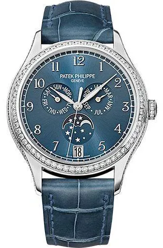 Patek Philippe Annual Calendar 4947G 38mm White gold Blue