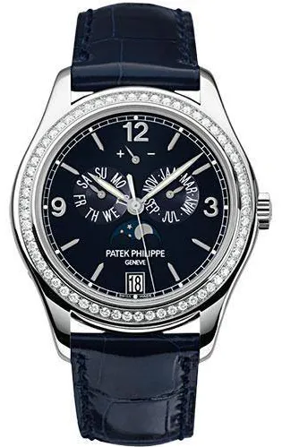 Patek Philippe Annual Calendar 5147G 39mm 18k white gold Blue