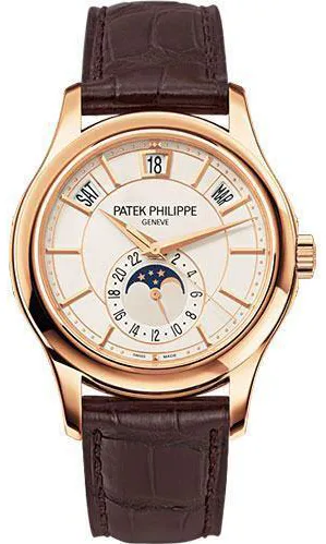 Patek Philippe Annual Calendar 5205R 40mm 18k rose gold Opaline