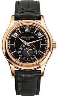 Patek Philippe Complications 5205R 18k rose gold Black