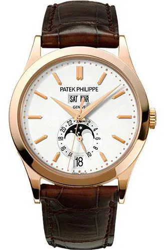 Patek Philippe Annual Calendar 5396R 38mm Rose gold Silver