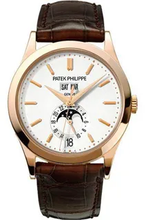 Patek Philippe Annual Calendar 5396R 18k rose gold Silver