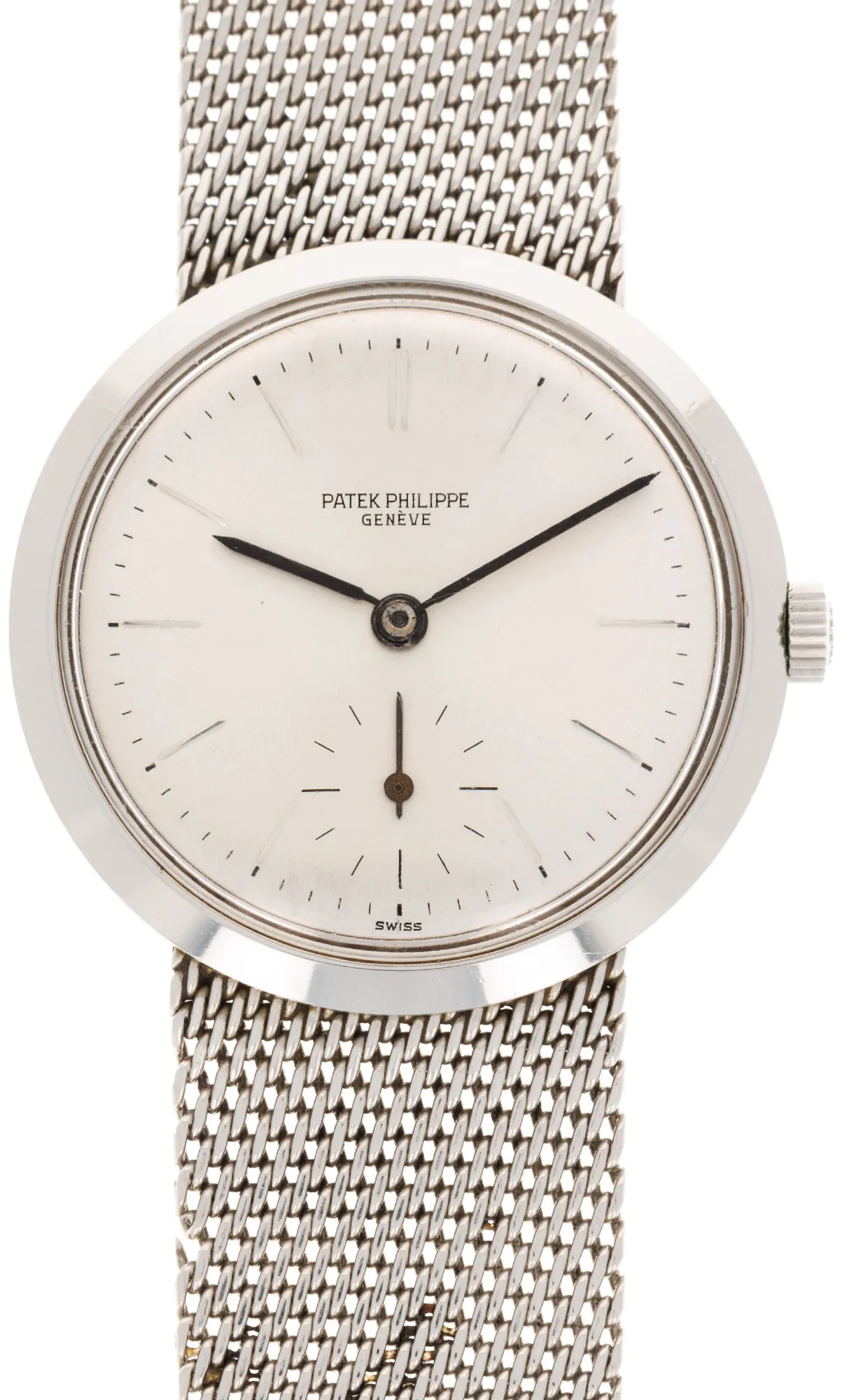 Patek Philippe Calatrava 3418 34.5mm Stainless steel Silver