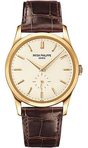 Patek Philippe Calatrava 5196j 37mm Yellow gold White