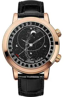 Patek Philippe Celestial 6102R 18k rose gold Black