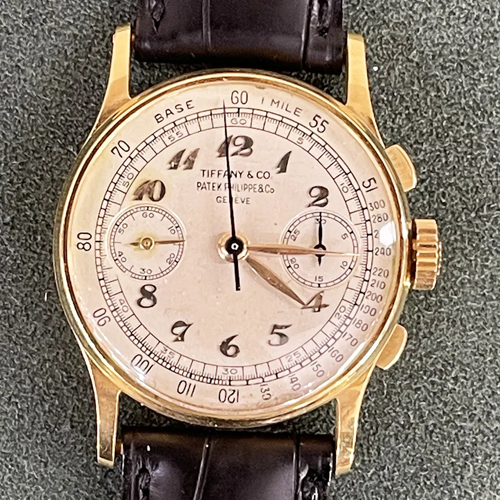 Patek Philippe Chronograph 130J 33mm Yellow gold White 1