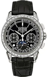 Patek Philippe Grand Complications Perpetual Calendar Chronograph 5271P Platinum Black