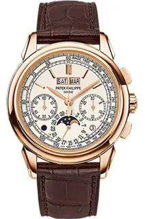 Patek Philippe Grand Complications Perpetual Calendar Chronograph 5270R 41mm 18k rose gold Silver