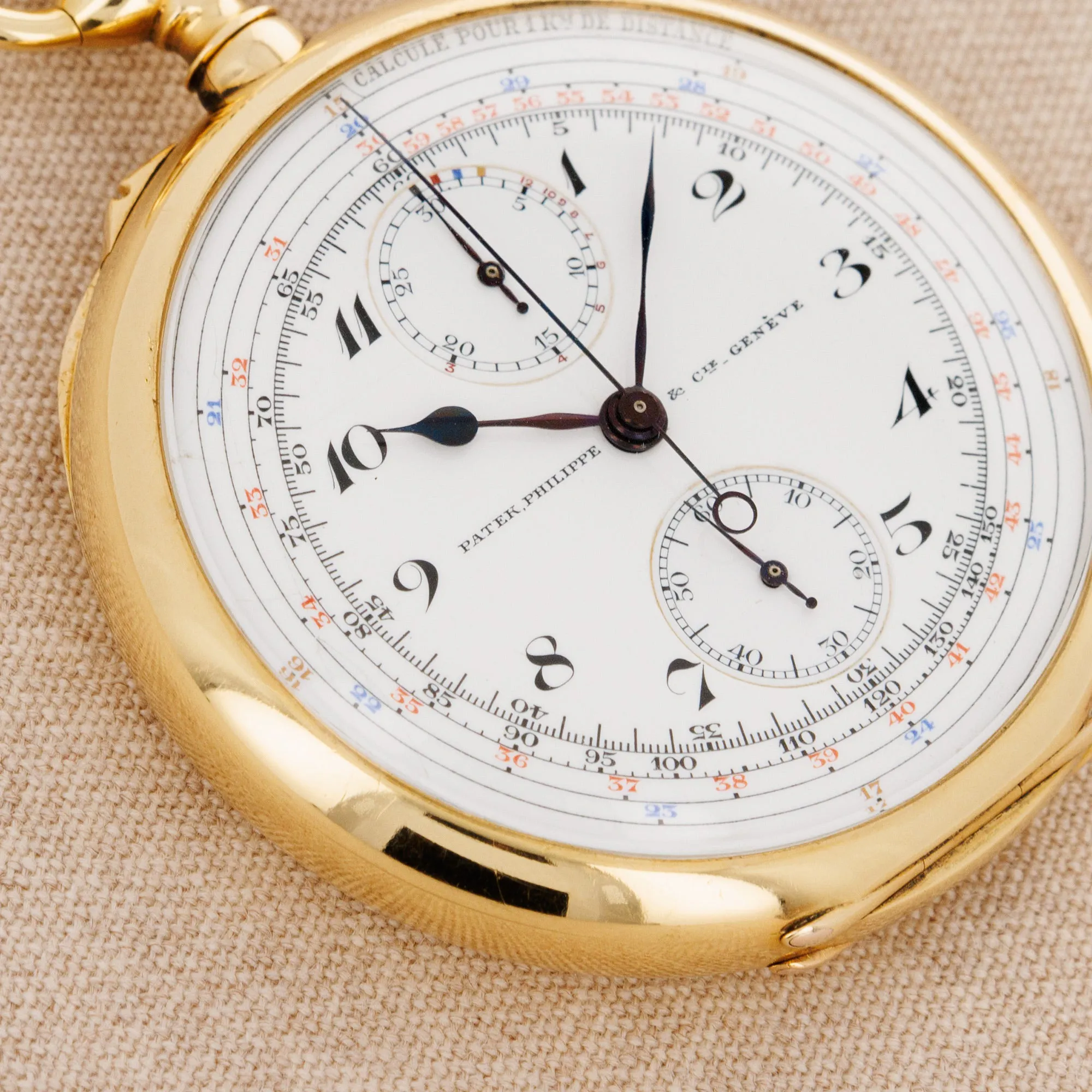 Patek Philippe Pocketwatch 50mm  18k YG White 5