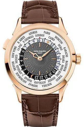 Patek Philippe World Time 5230R 38.5mm 18k rose gold Gray