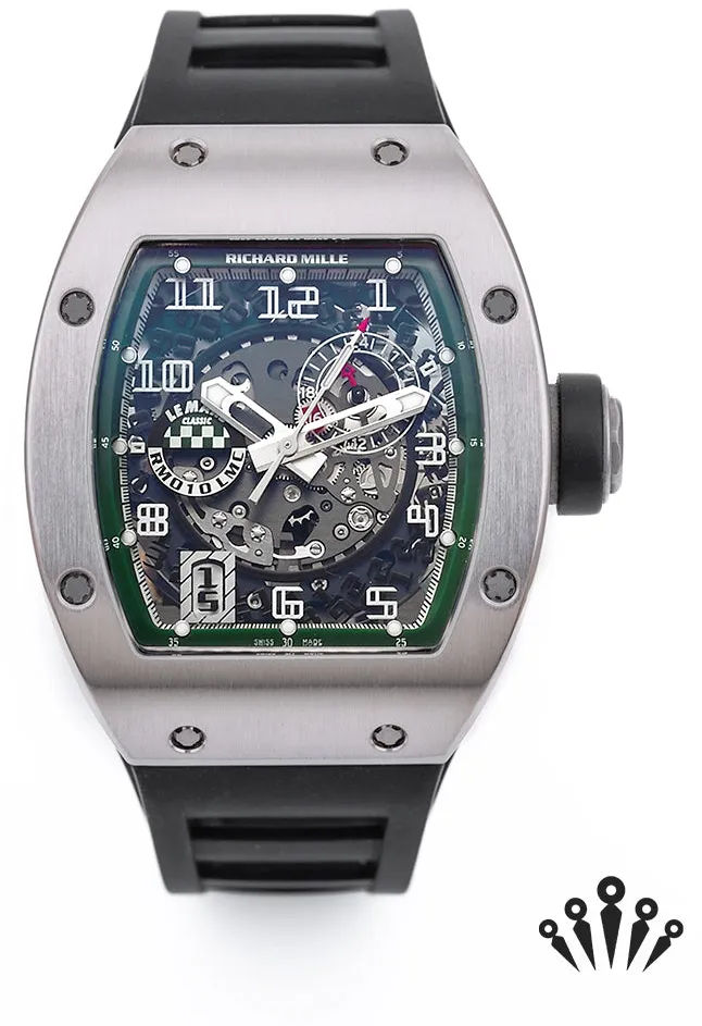 Richard Mille RM 010 RM 010 38mm White gold Skeletonized