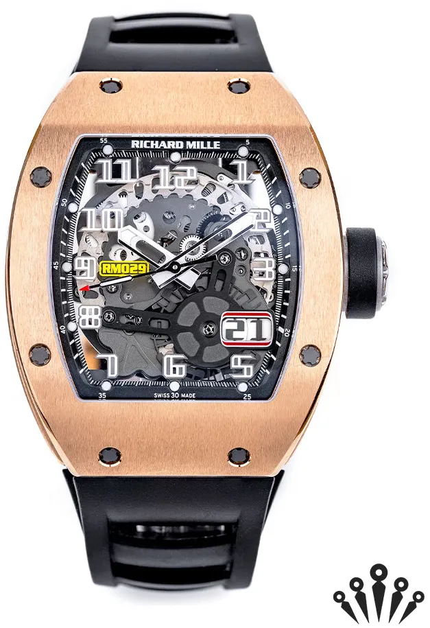 Richard Mille RM 029 RM 029 48mm Rose gold Skeletonized