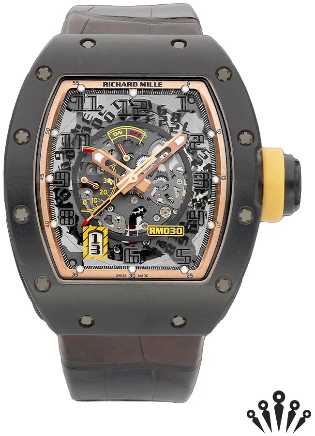 Richard Mille RM 030 RM 030 50mm Carbon fiber Skeletonized