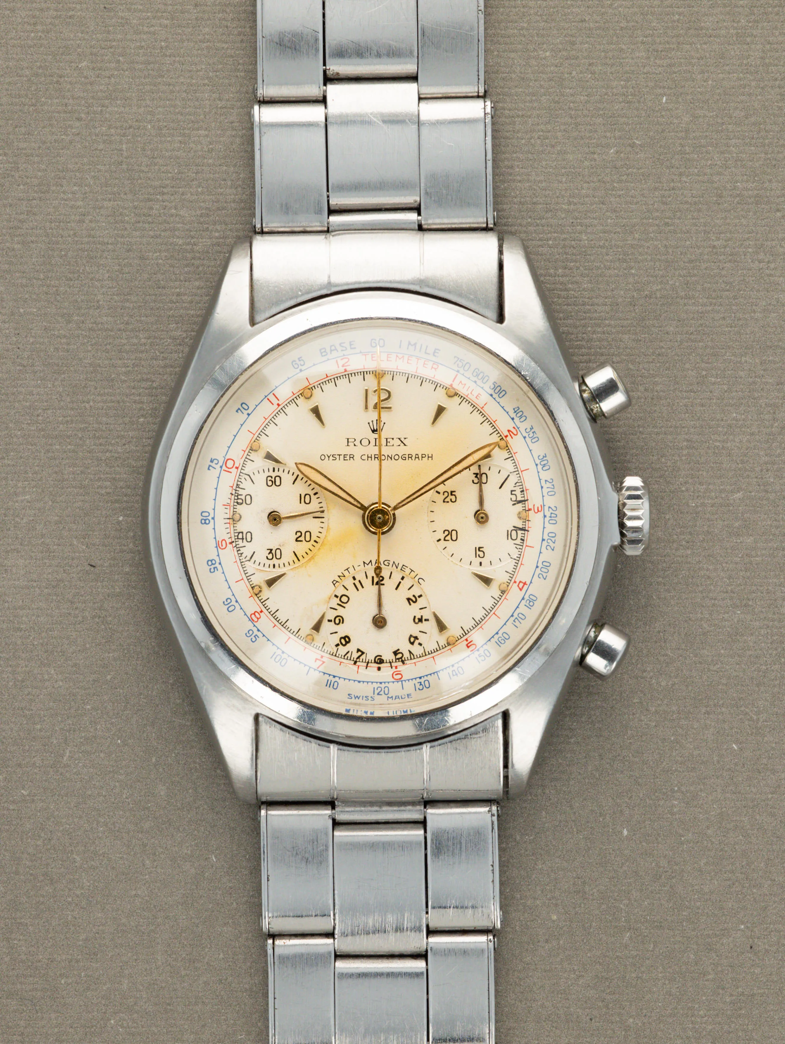 Rolex Chronograph 6034 36mm Stainless steel Gray