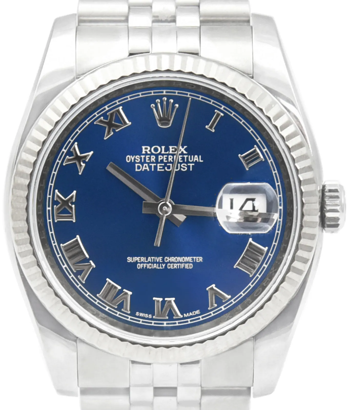 Rolex Datejust 116234 36mm Stainless steel •