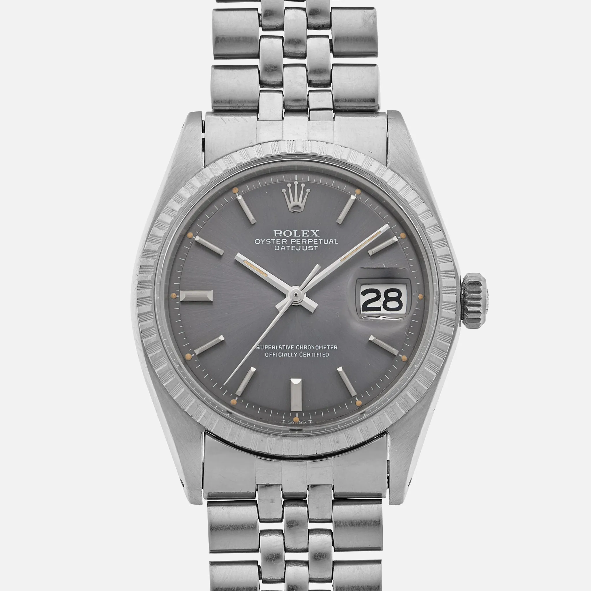 Rolex Datejust 1603 36mm Stainless steel Grey