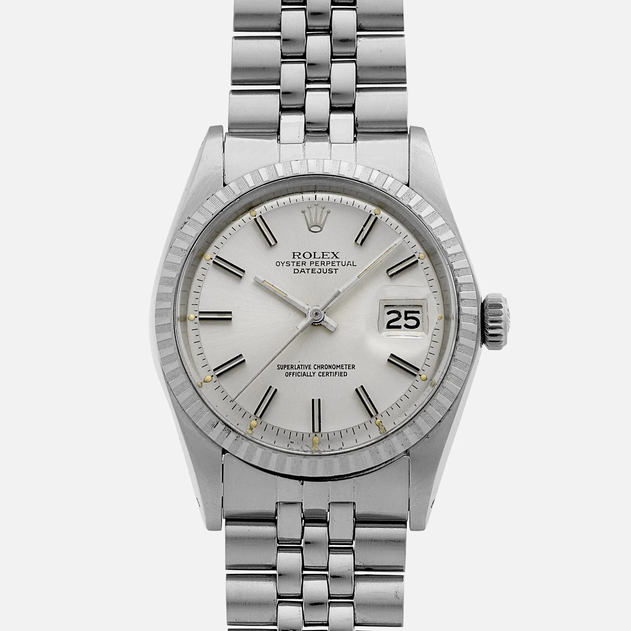 Rolex Datejust 1603 36mm Stainless steel Silver