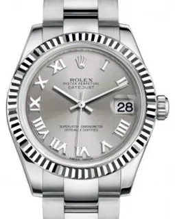 Rolex Datejust 31 178274 White gold and Stainless steel Gray