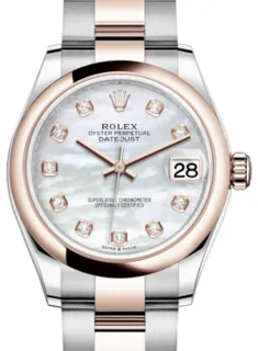 Rolex Datejust 31 278241 Rose gold and Stainless steel White