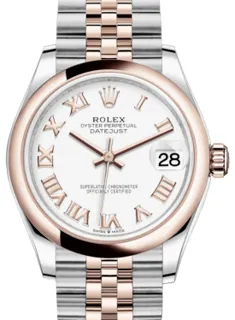 Rolex Datejust 31 278241 Rose gold and Stainless steel White