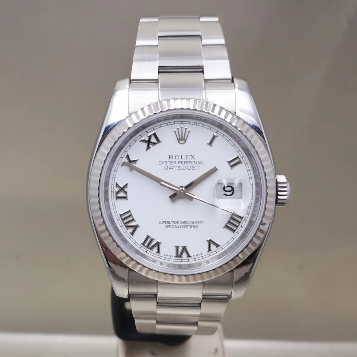 Rolex Datejust 36 116234 36mm ACCIAIO BIANCO