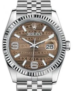 Rolex Datejust 36 116234 White gold and Stainless steel Bronze