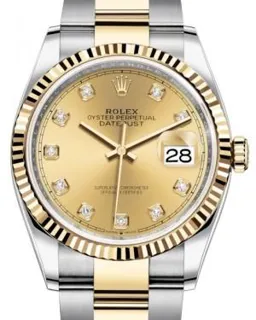 Rolex Datejust 36 126233 Yellow gold and Stainless steel