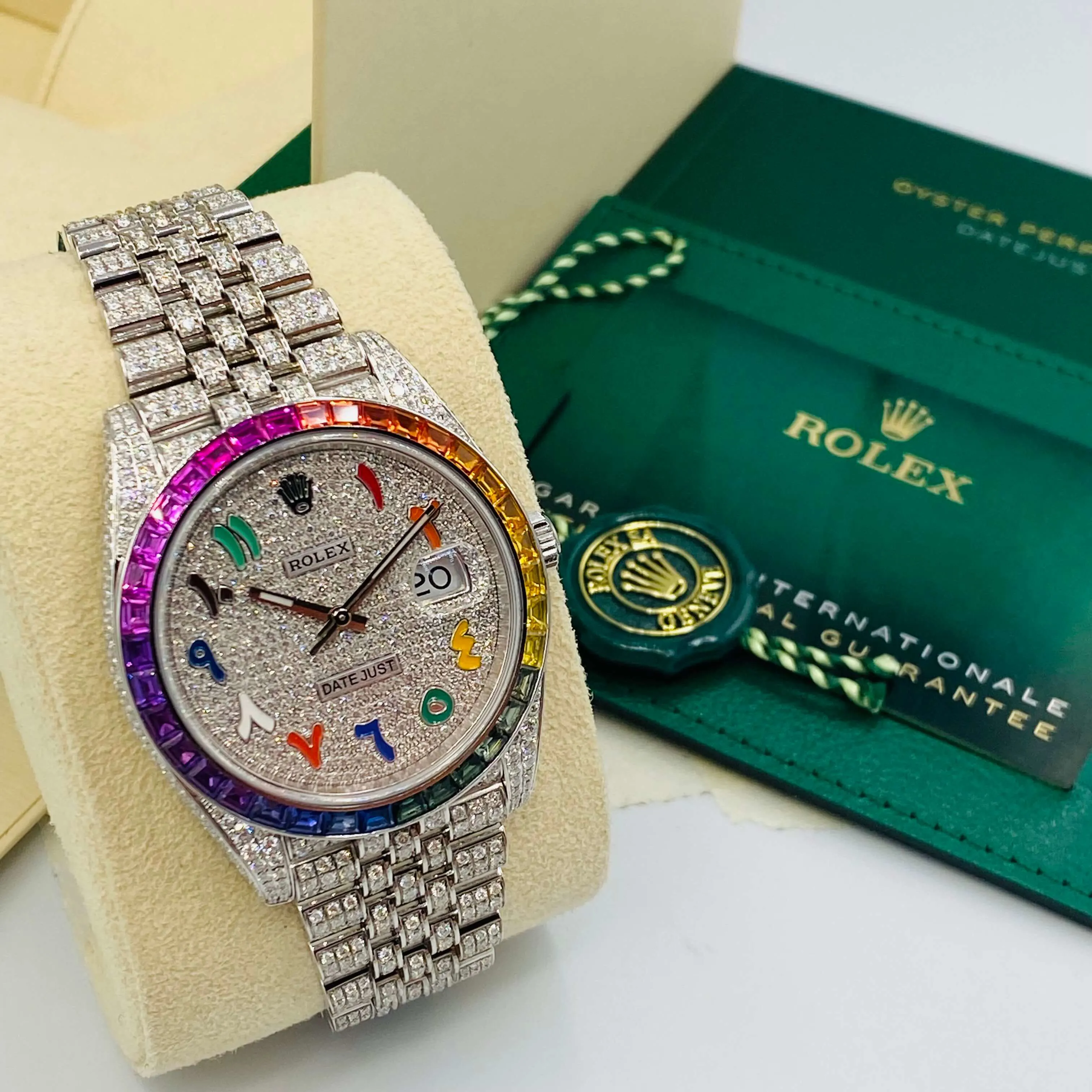 Rolex Datejust 41 126300 Diamond Diamond, Rainbow