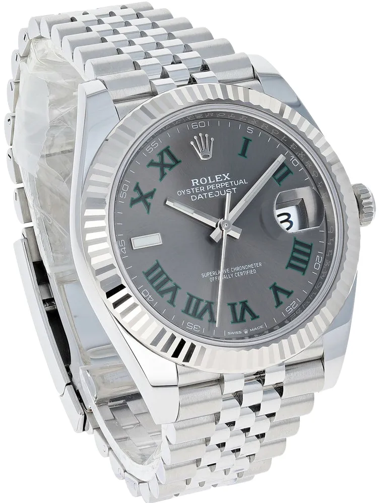 Rolex Datejust 41 126334-0022 41mm White gold and Oystersteel Gray 3