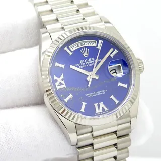 Rolex Day-Date 36 128239 White gold