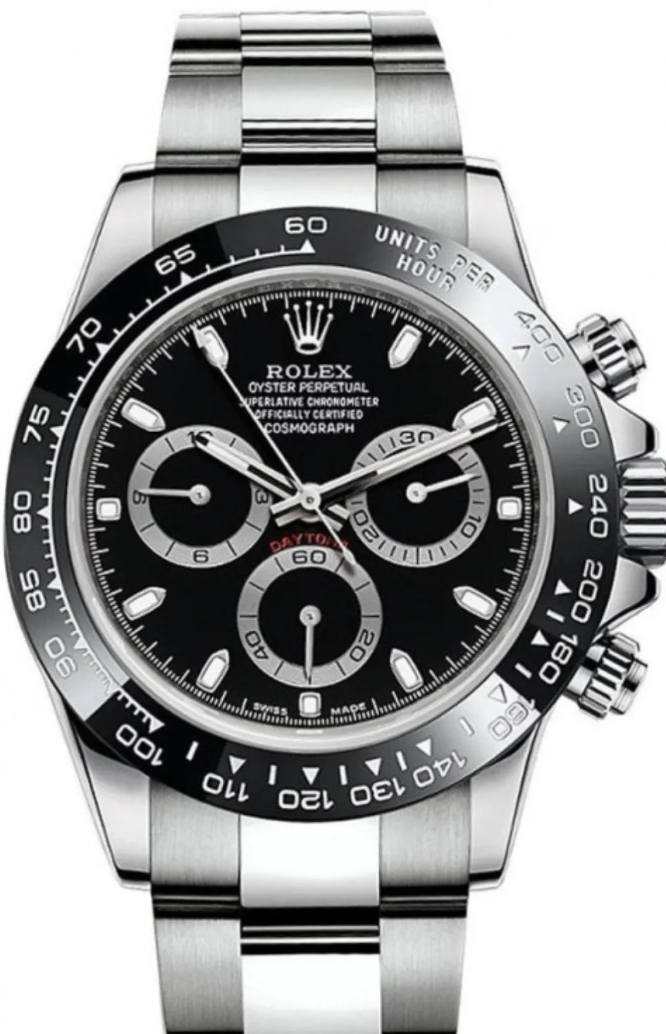 Rolex Daytona 116500LN 40mm Stainless steel Black