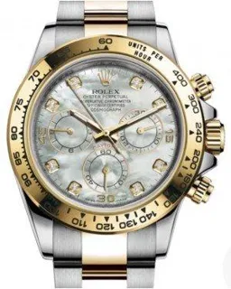 Rolex Daytona 116503 Yellow gold and Stainless steel White