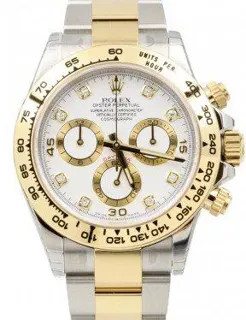 Rolex Daytona 116503 Yellow gold and Stainless steel White