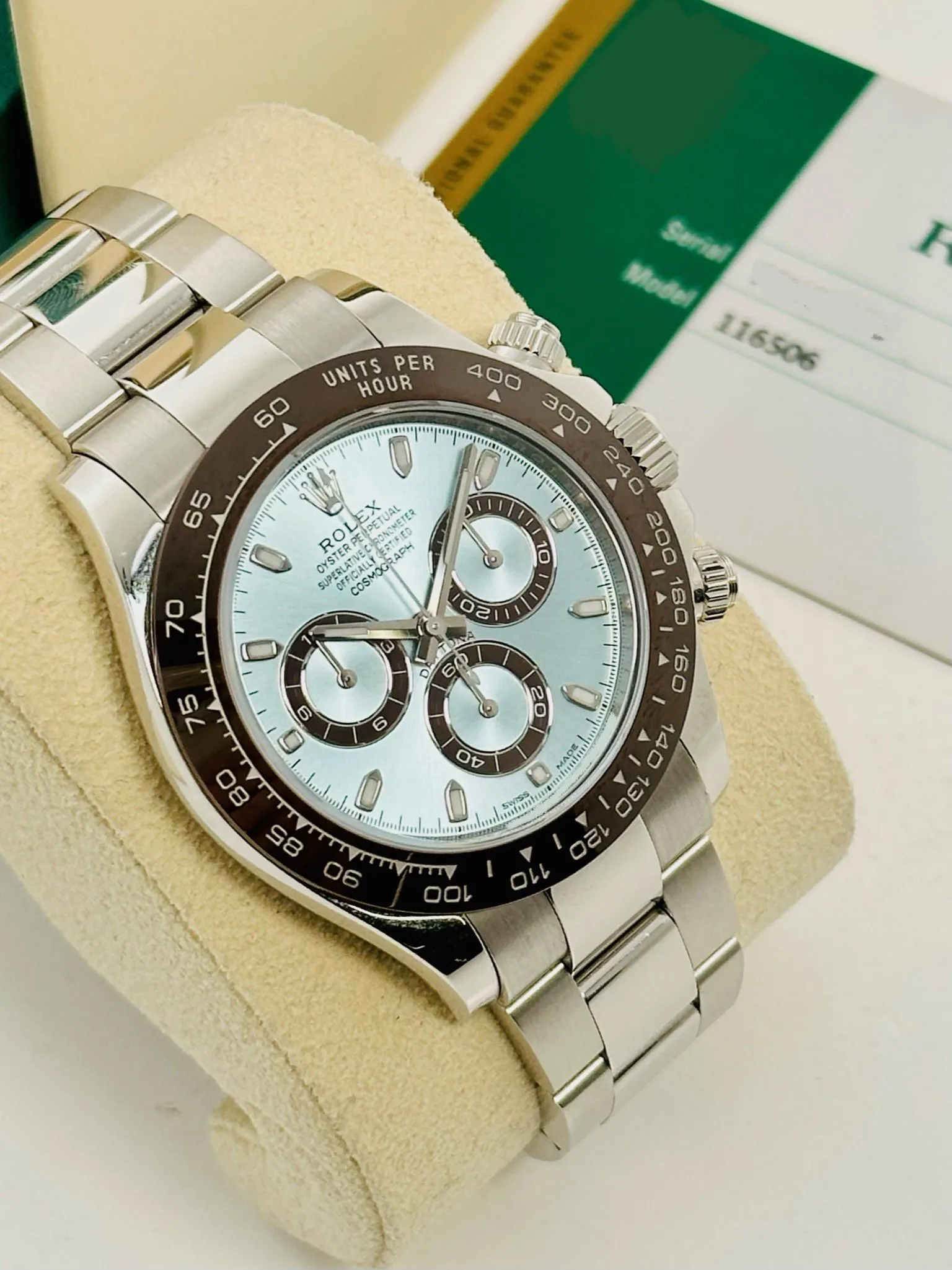 Rolex Daytona 116506 Platinum Light blue 2