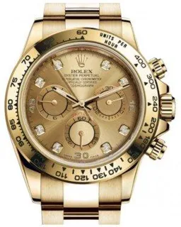 Rolex Daytona 116508 Yellow gold Champagne