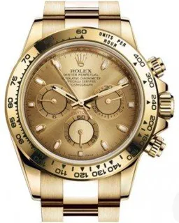 Rolex Daytona 116508 Yellow gold Champagne