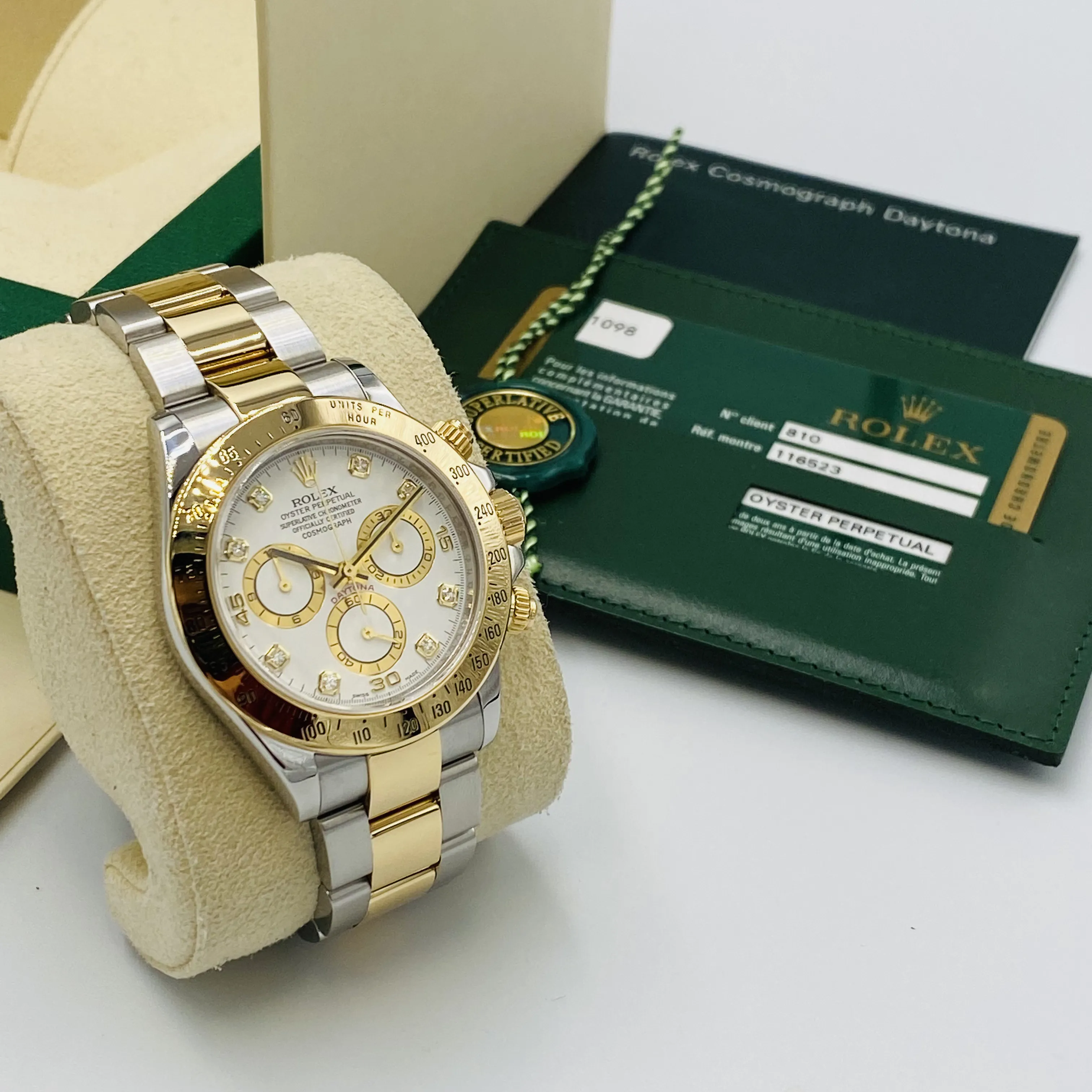 Rolex Daytona 116523 Diamond Champagne