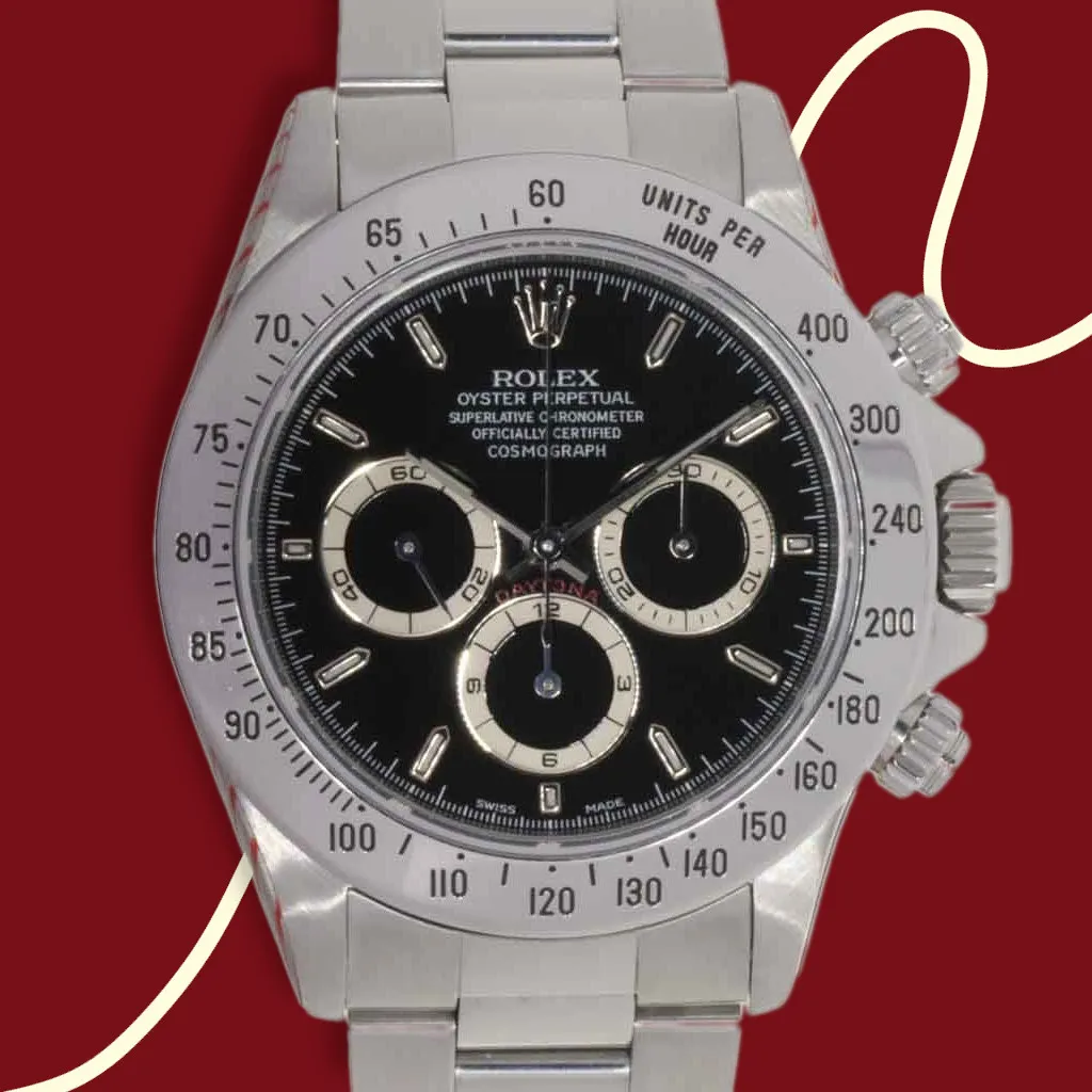 Rolex Daytona 16520 40mm Stainless steel White