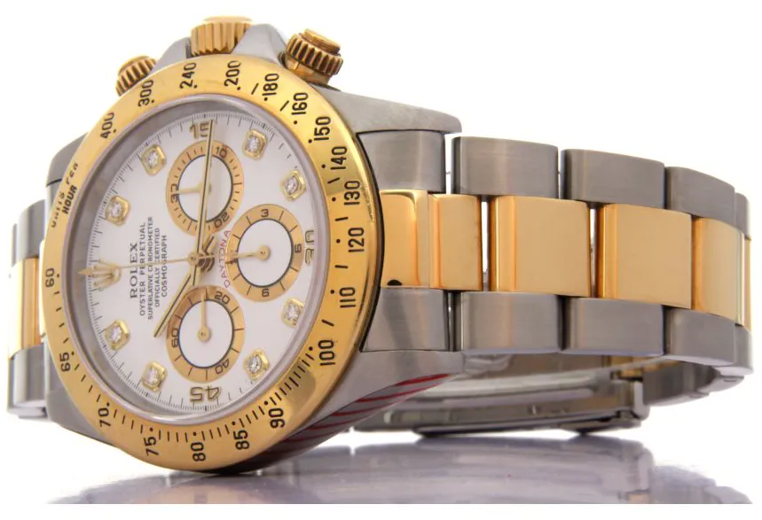 Rolex Daytona 16523 40mm Yellow gold and Stainless steel Champagne 2