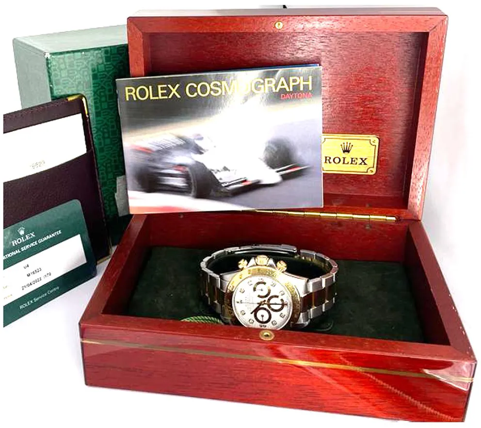 Rolex Daytona 16523 40mm Yellow gold and Stainless steel Champagne 7