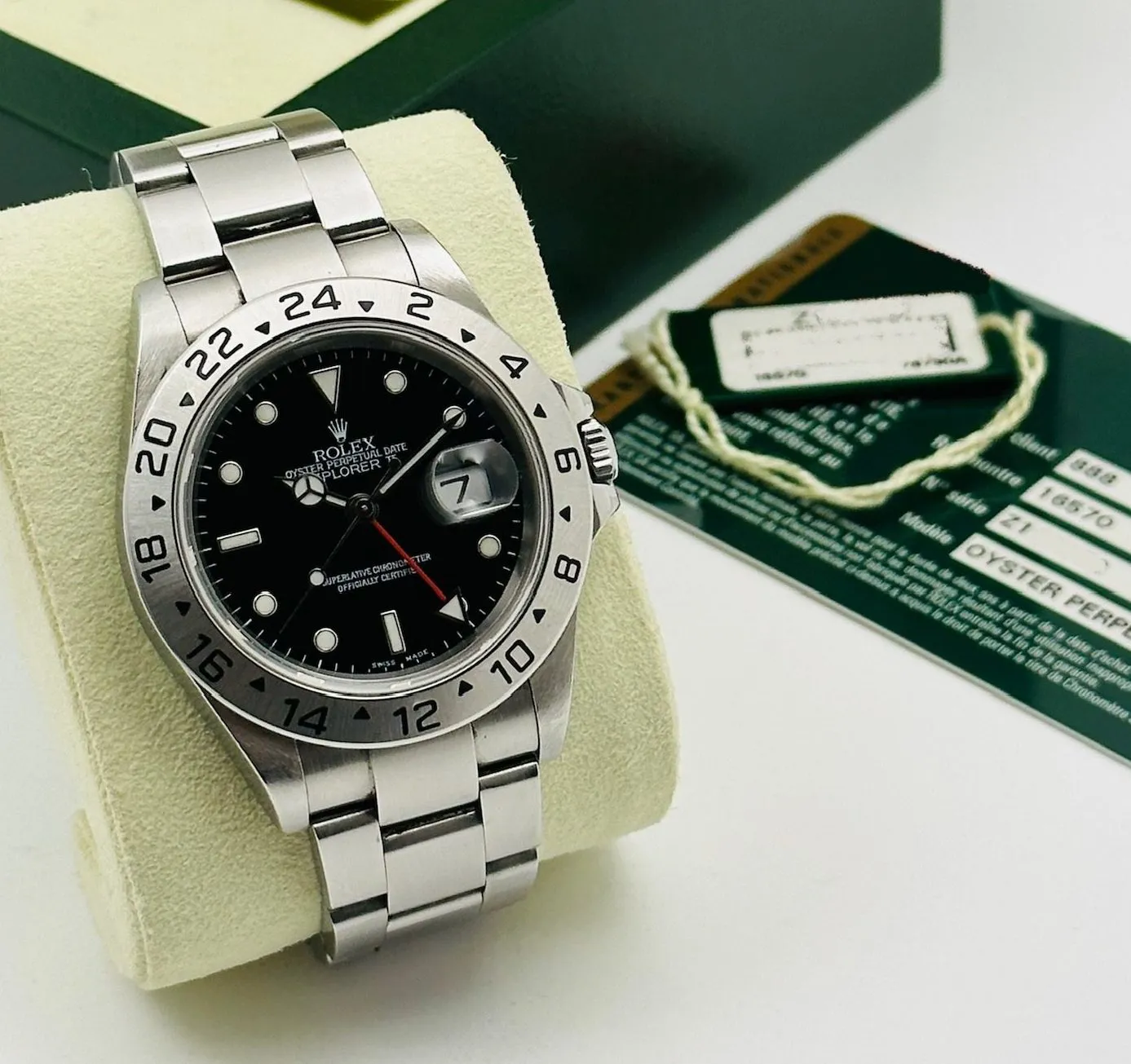 Rolex Explorer II 16570 Black