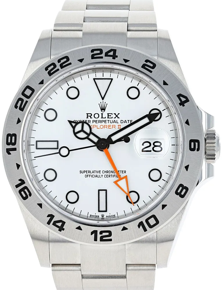 Rolex Explorer II 226570-0001 42mm Oystersteel White