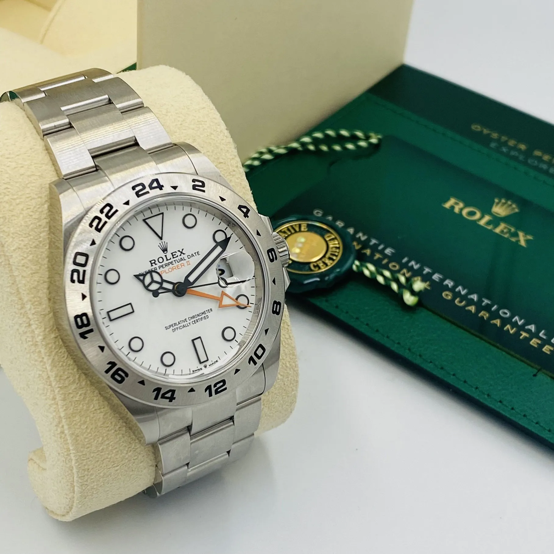 Rolex Explorer II 226570 White