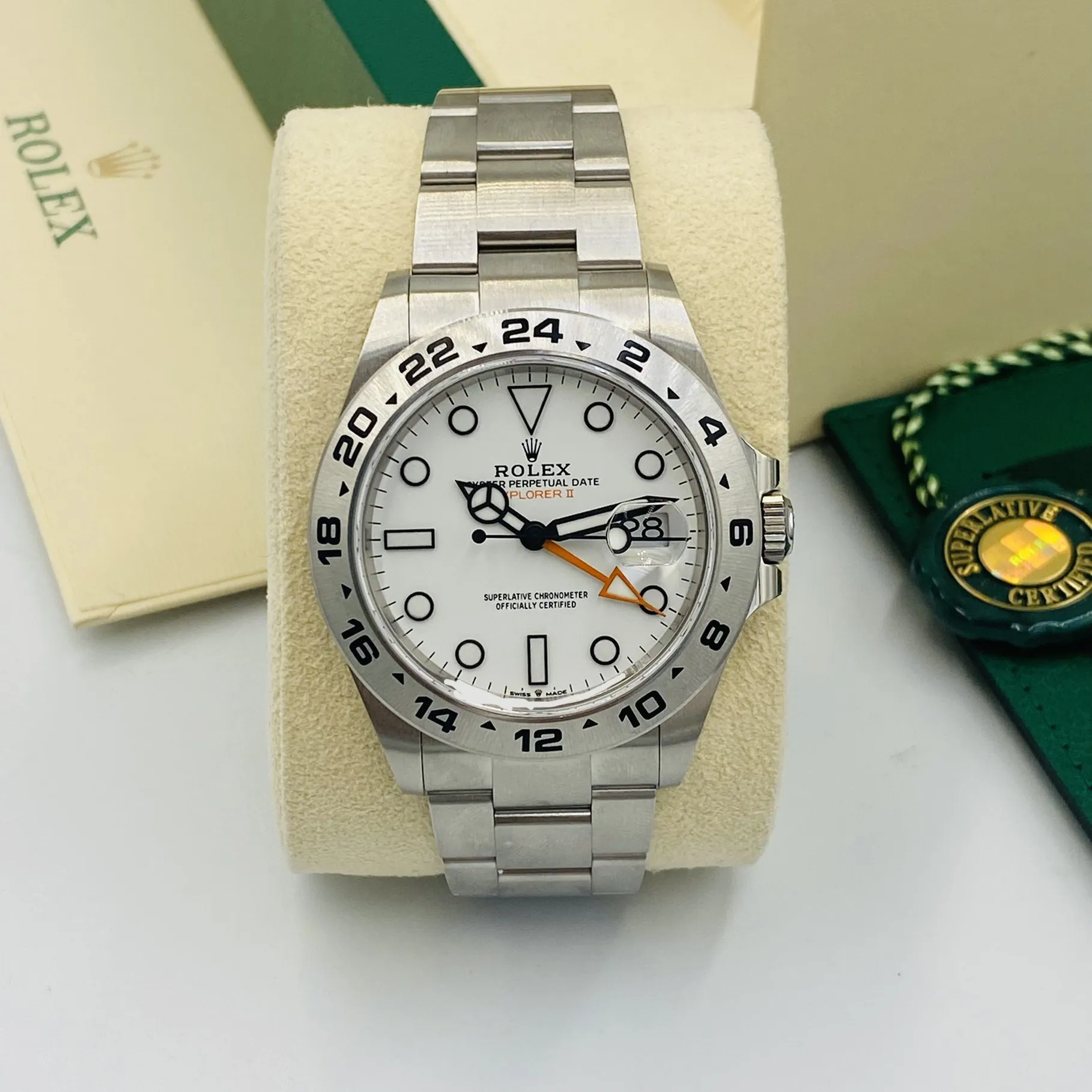 Rolex Explorer II 226570 White 2