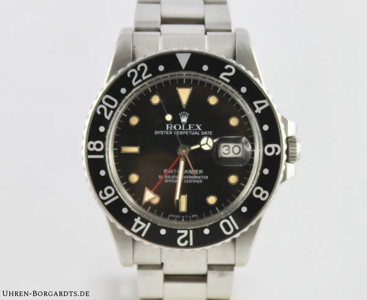 Rolex GMT-Master 16750 40mm Stahl Black