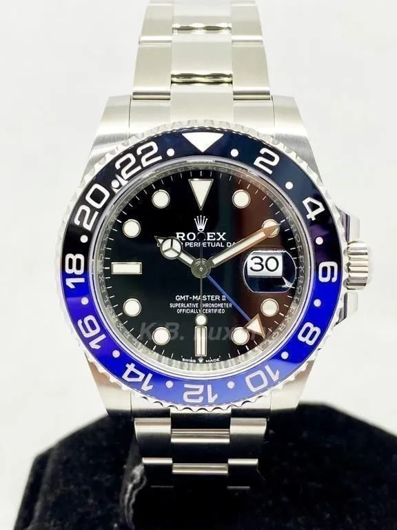 Rolex GMT-Master II 126710BLNR 40mm Stainless steel Black