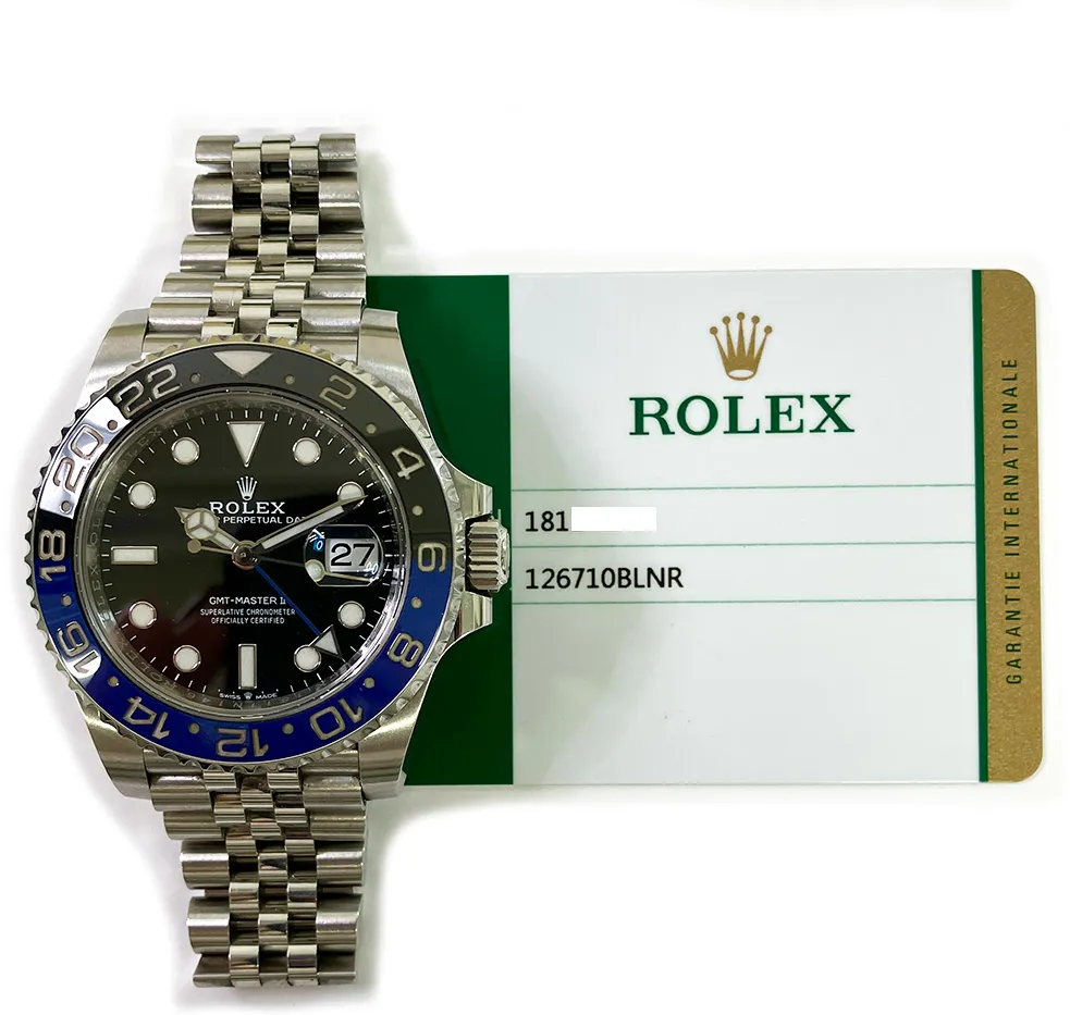 Rolex GMT-Master II 126710BLNR 40mm Stainless steel Black