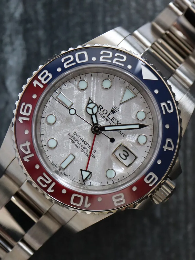 Rolex GMT-Master II 126719BLRO 40mm White gold White